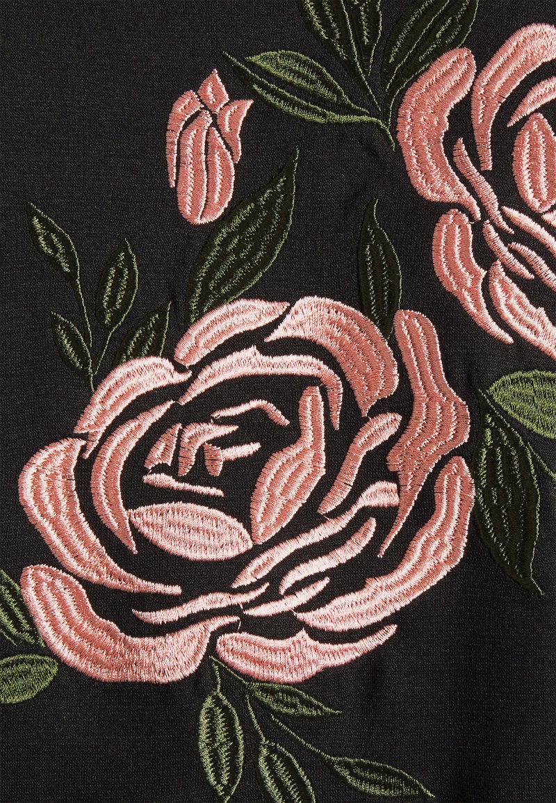 Damen Leichte Jacken | Vila VIAMANDA BACK EMBROIDERY Bomberjacke black/schwarz - KO09716 Damen Leichte Jacken | Vila VIAMANDA BACK EMBROIDERY Bomberjacke black/schwarz - KO09716