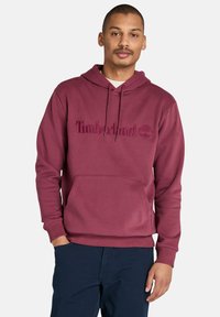 Timberland Jersey con capucha - burgundy