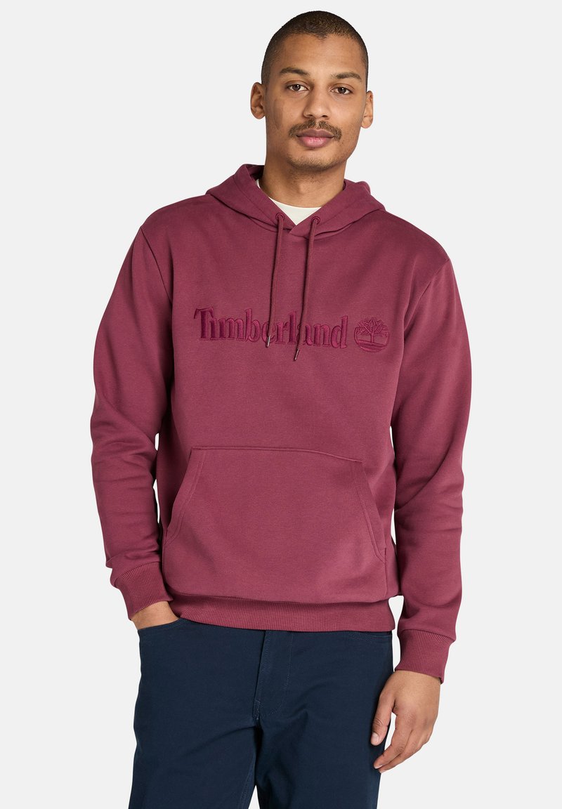 Timberland Jersey con capucha - burgundy