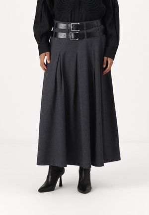 Copenhagen Muse, TAILOR SKIRT - А-образна пола - grey