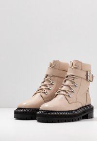 Even&Odd Kovbojské/motorkářské kotníkové boty - beige