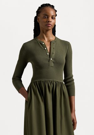 LONG SLEEVE DAY DRESS - Freizeitkleid - canopy olive