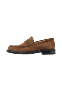 VELLUTO ARCHY SLIP ON - Loaferit/pistokkaat - coffee liqueur