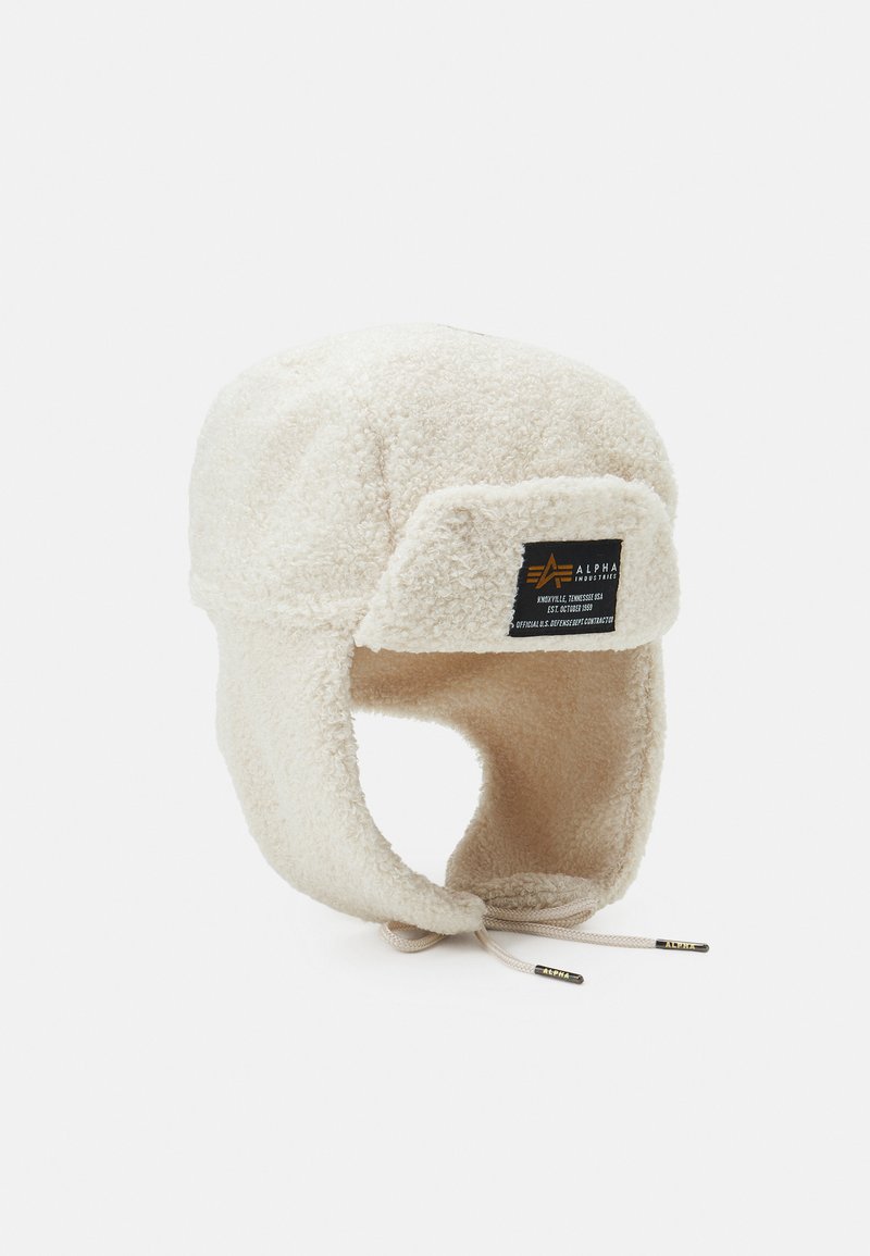 Alpha Industries HAT UNISEX - Kapa - off white