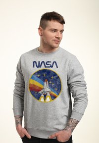Henry Tiger NASA ROCKET - Mikina - heather grey