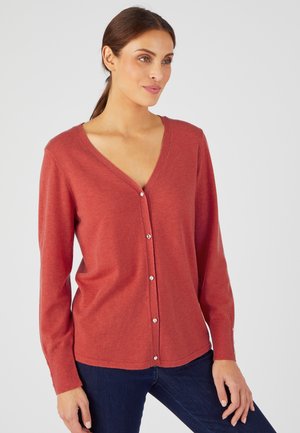 BOUTONS BIJOUX - Gilet - rouge