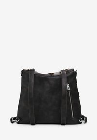 Desigual LARGE CONVERTIBLE FLOCKED - Rucksack - brown
