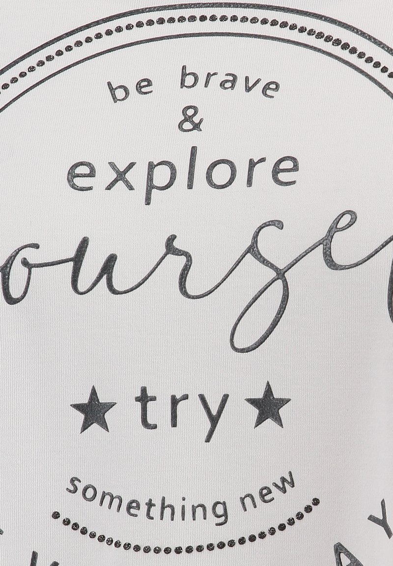 Key Largo WLS EXPLORE ROUND - Camiseta De Manga Larga - Black