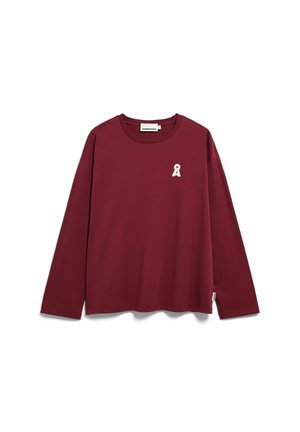 ARMEDANGELS, FIETAA - Langarmshirt - velvet red