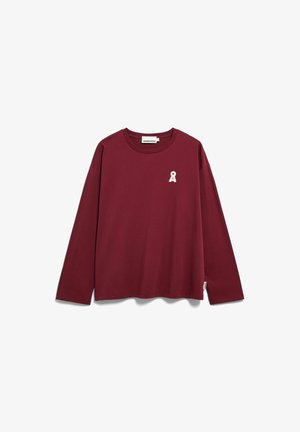 ARMEDANGELS, FIETAA - Langarmshirt - velvet red