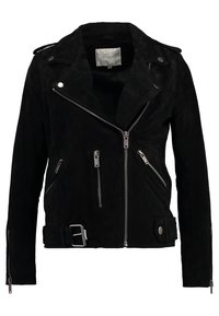 Selected Femme Nahkatakki - black
