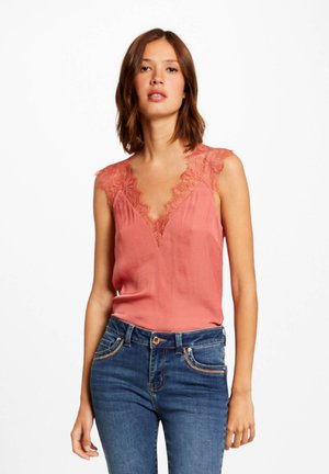 ORLA N - Camicetta - mottled red
