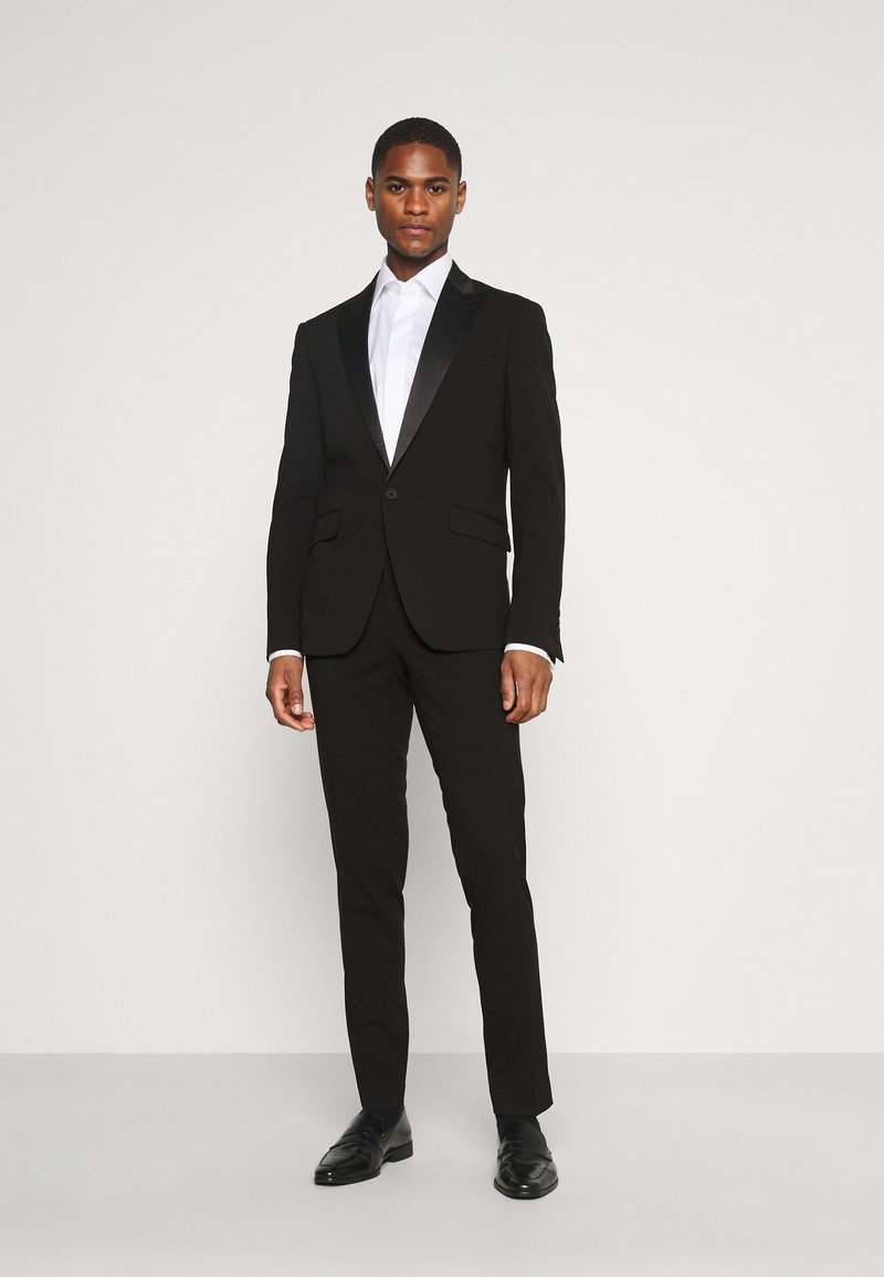 Lindbergh - STRETCH TUXEDOSUIT - Uzvalks - black, Palielināt