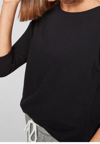 QS Langarmshirt - black