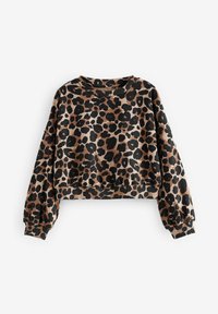 Next BOXY LONG SLEEVE 3 PACK - Mikina - red white animal
