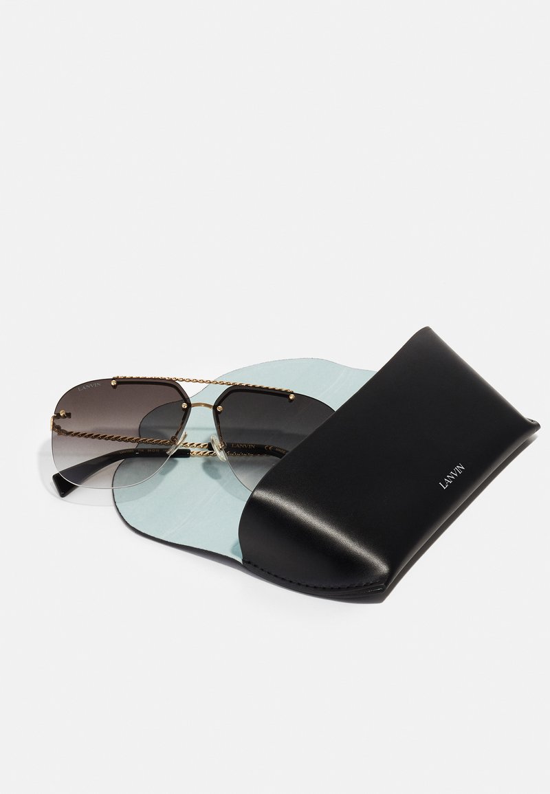 Damen Taschen | Lanvin Sonnenbrille gold/gradient grey/goldfarben - SF51354 Damen Taschen | Lanvin Sonnenbrille gold/gradient grey/goldfarben - SF51354