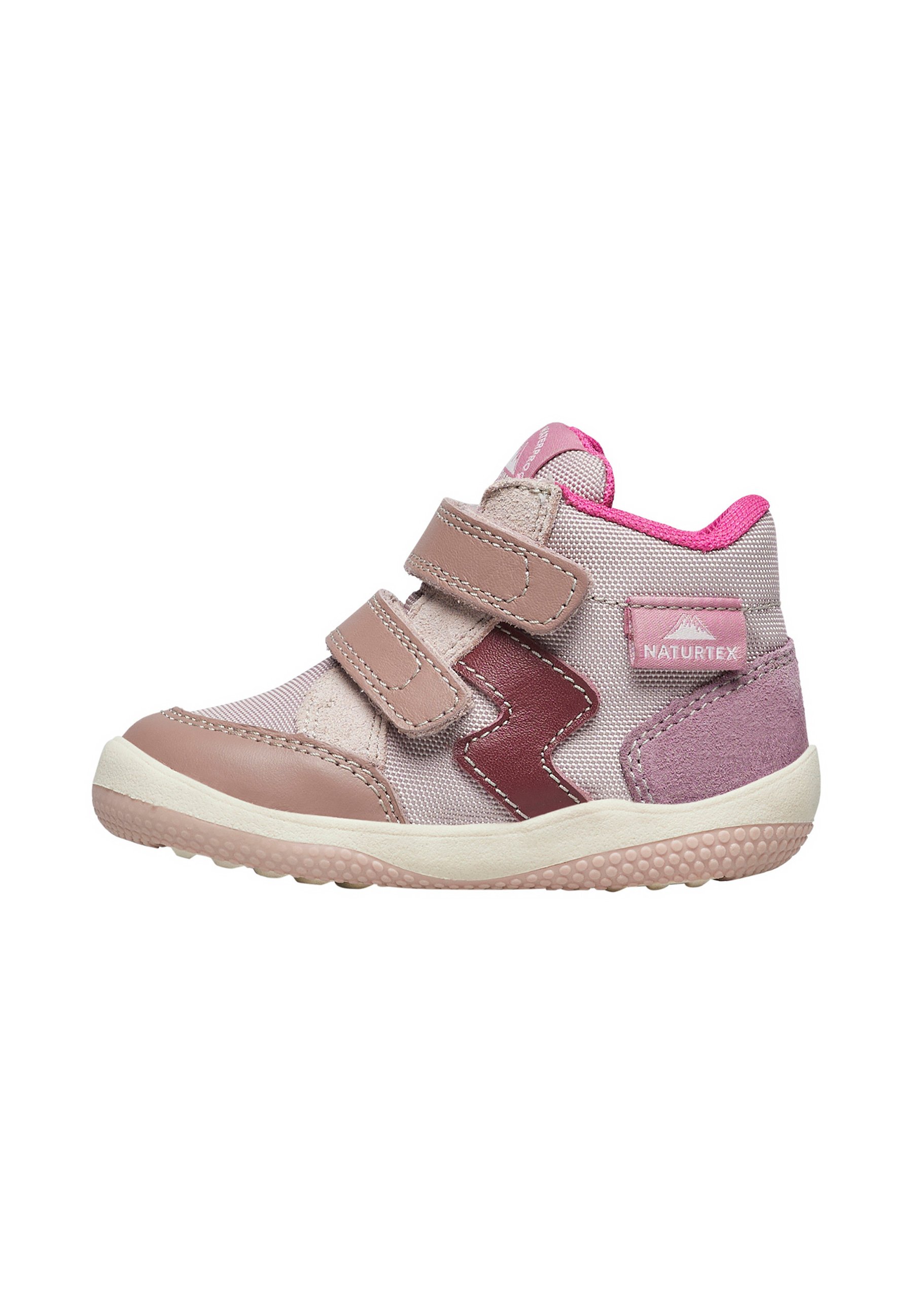 NATURINO Sneakers Alte Barefoot In Pelle E Tessuto, Zucca 30