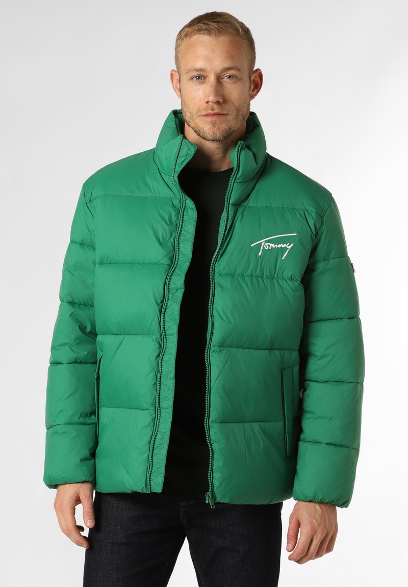 Tommy Jeans STEPP - Zimní bunda - gras