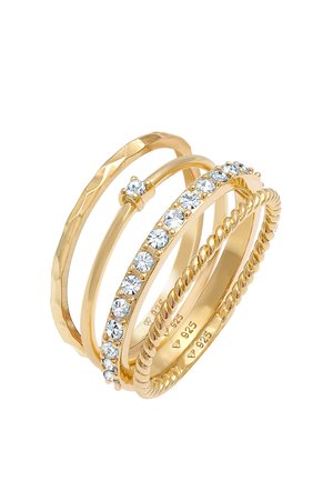 2 PACK CLASSIC - Bague - gold-coloured