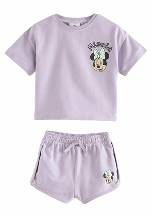 MINNIE MOUSE SHORT SLEEVE SET   - Lühikesed püksid - purple