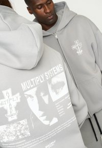 Multiply Apparel HOODIE SYSTEMS - Sweater met rits - ultimate grey