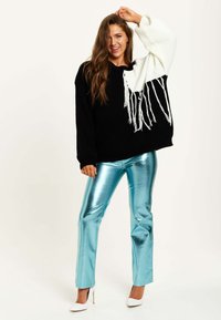 Liquorish WITH TASSEL DETAIL - Jumper - black