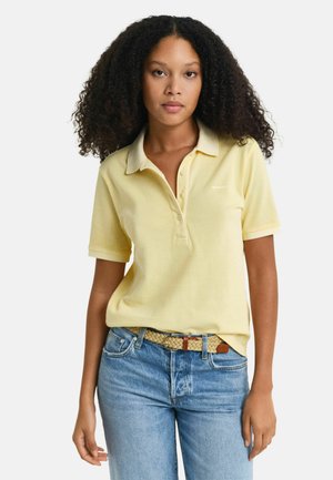 SUNFADED - Poloshirts - dusty light yellow
