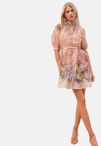 Lipsy - REGULAR FIT - SHORT SLEEVE  - Day dress - pink floral Thumbnail Image 1