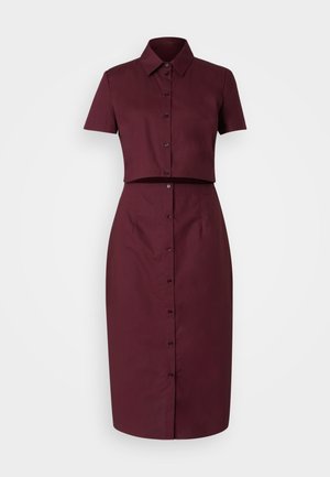 ABITO DRESS - Srajčna obleka - dark plum