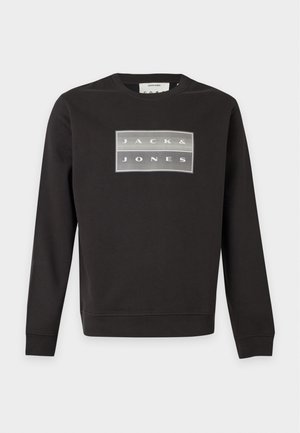 Jack & Jones, JCOFUSION CREW NECK - Суитшърт - black