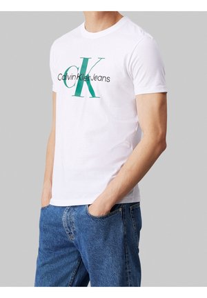 Calvin Klein Jeans, T-shirt imprimé - white