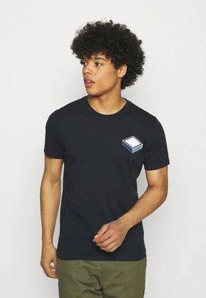 ALDER TEE - Triko s potiskem - total eclipse