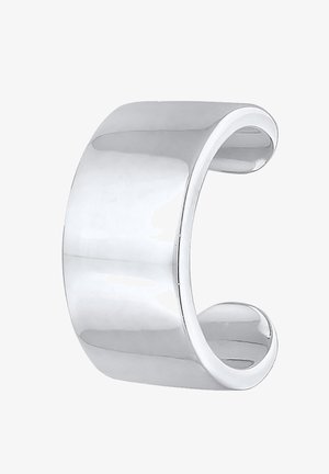 BOLD BASIC CUFF - Vienas auskaras - silberfarben