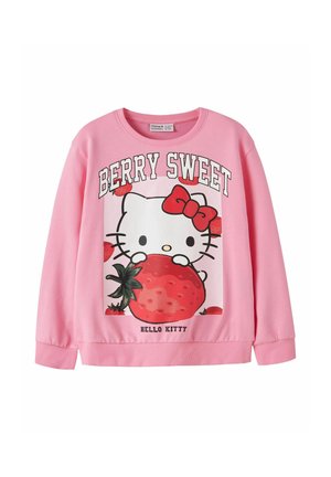 Name it, SWEATSHIRT HELLO KITTY - Mikina - pink drink