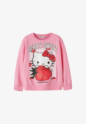 Name it, SWEATSHIRT HELLO KITTY - Mikina - pink drink