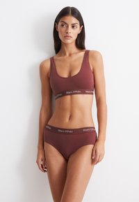 Marc O'Polo 3 PACK ESSENTIALS - Slip - deep ruby black plum