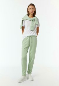 comma casual identity RELAXED-FIT-MIT STICKEREI - Sweater - minze