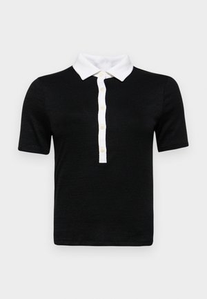 rag & bone Polo shirt - black