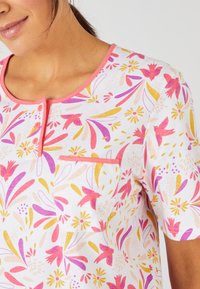 Damart PEIGNÉ SET - Pijama - rouge graphique