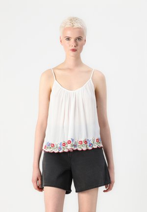 YASBELLA SINGLET - Top - star white