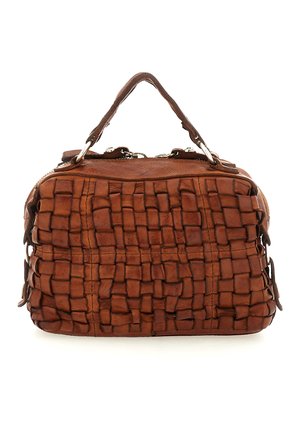 LETTO_EDERA - Borsa a mano - cognac
