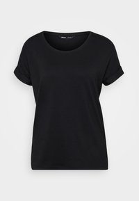 ONLMOSTER O NECK - T-shirts - black