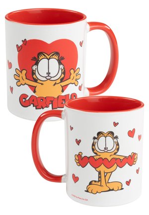 United Labels, GARFIELD TASSE HEARTS  KAFFEETASSE BECHER - Altri accessori - weiß rot