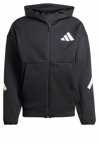 Z.N.E. - Sweater met rits - black   white