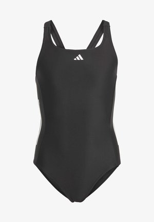 adidas Performance, CUT 3-STRIPES - Costume da bagno - black white