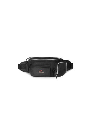 WASSERDICHTE BAUCHTASCHE HÜFTTASCHE MIT REFLEKTOR  - Bum bag - schwarz