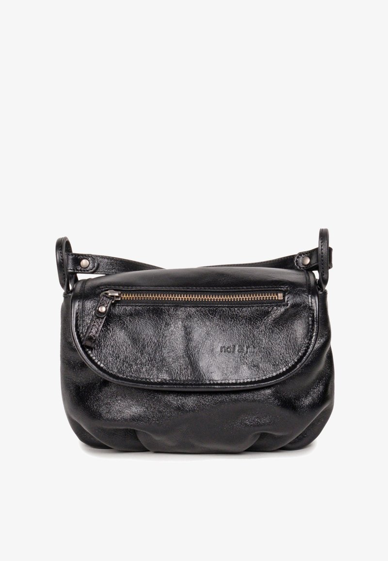 nat & nin JENNY - Torba preko tijela - metallic black