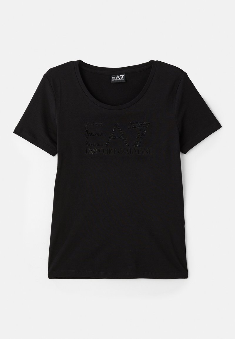EA7 Emporio Armani T-shirt imprimé - black/noir - ZALANDO.FR