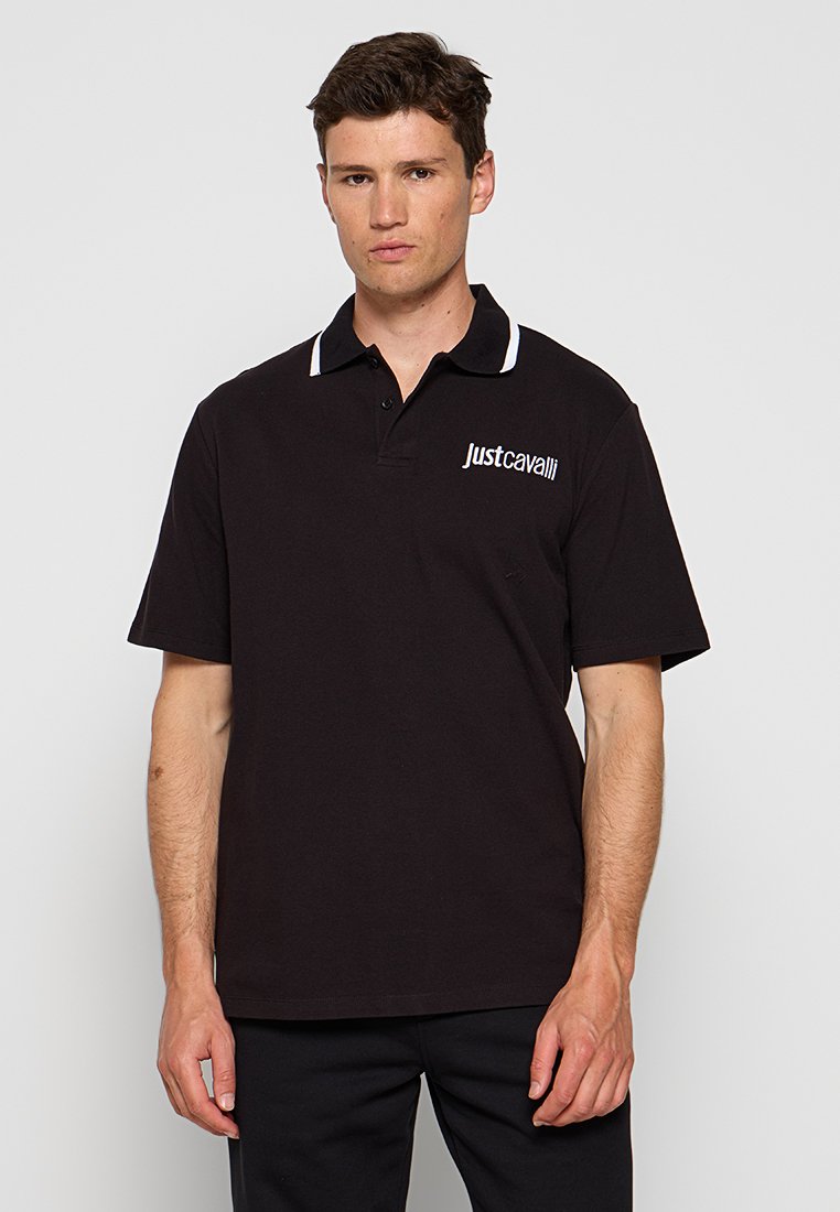 Just Cavalli Poloshirt zwart Just Cavalli Poloshirt zwart