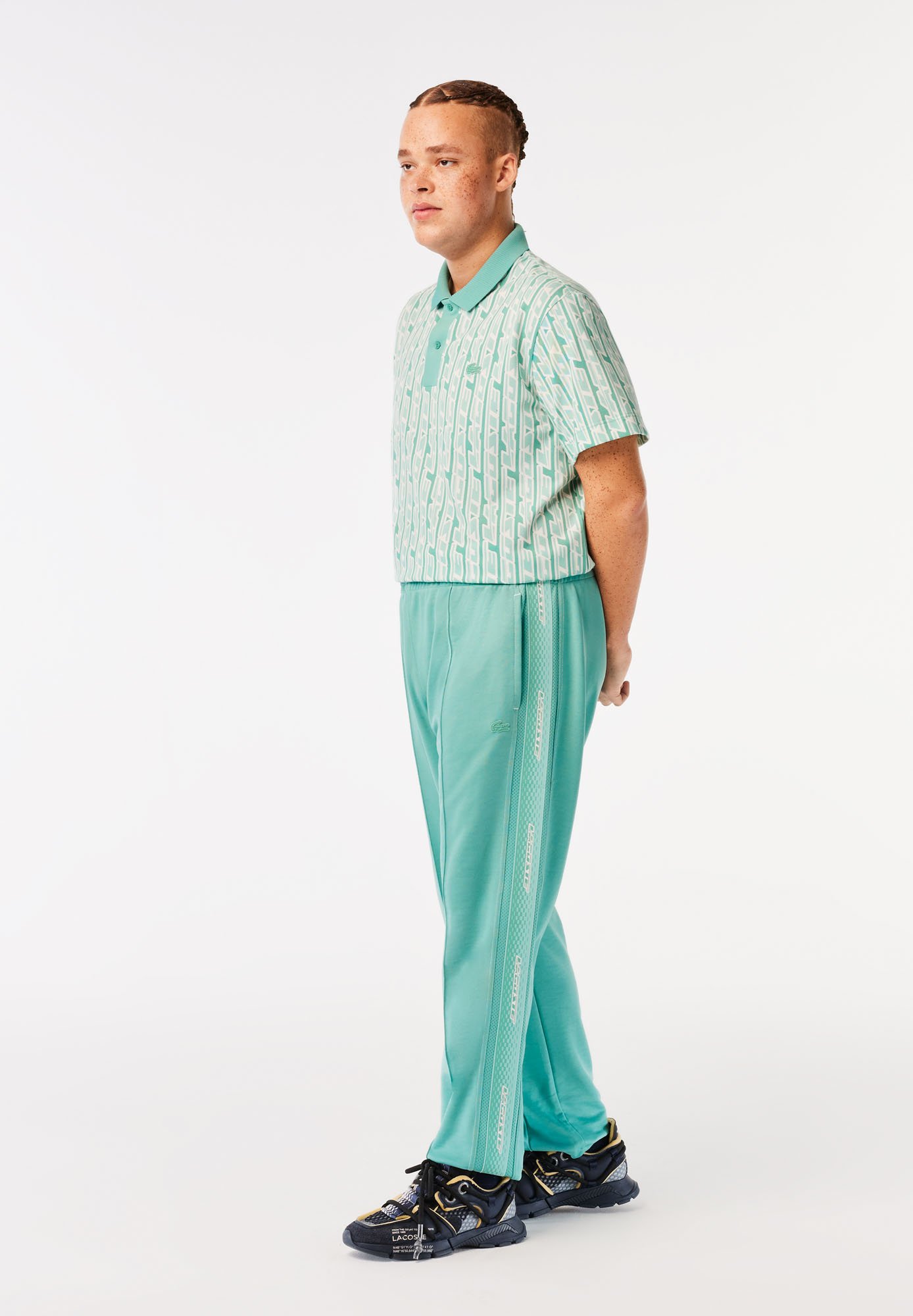 Lacoste Tracksuit bottoms - florida/mint - Zalando.co.uk